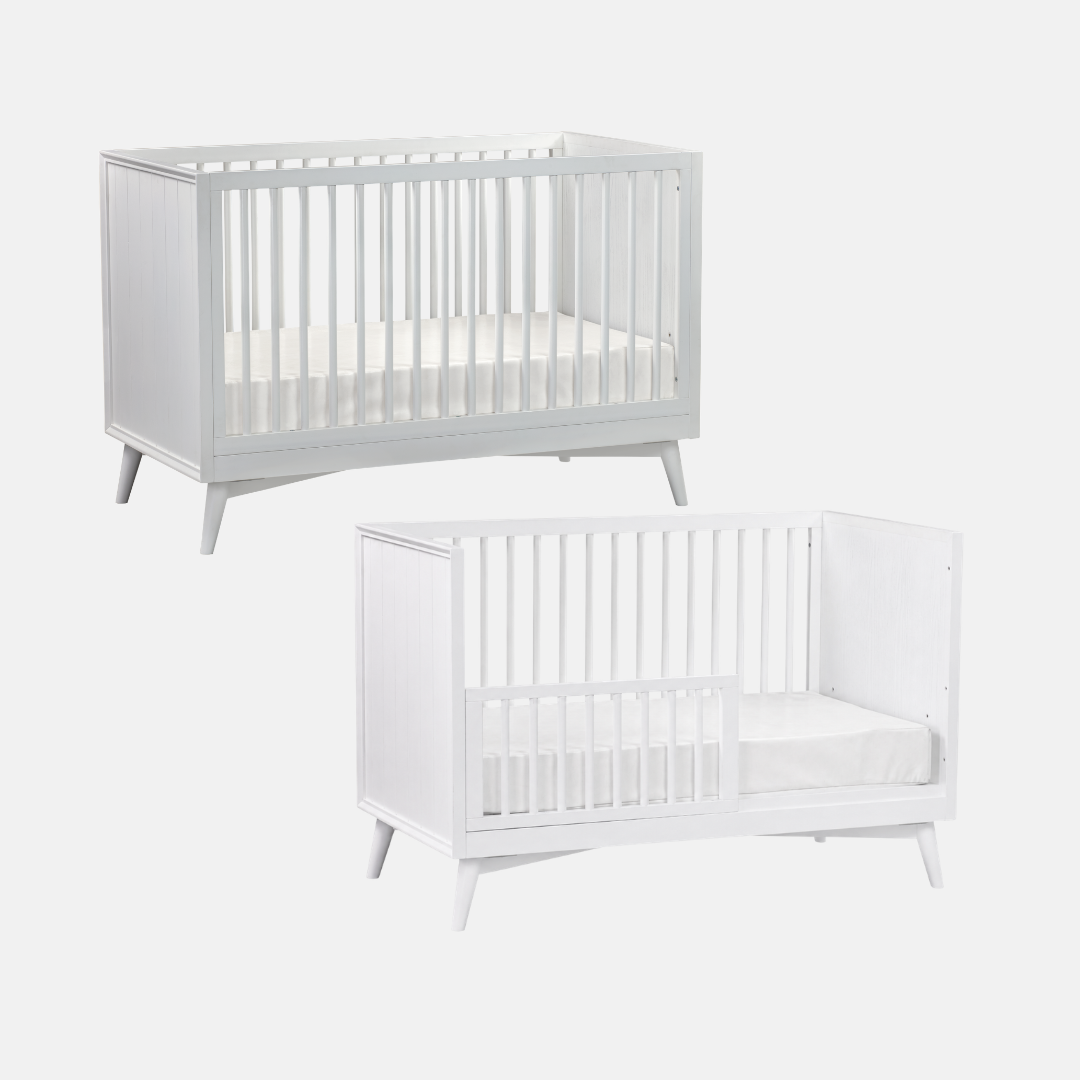 BUNDLE DEAL Abella Cot + Toddler Bed Kit Bundle - SAVE 10%